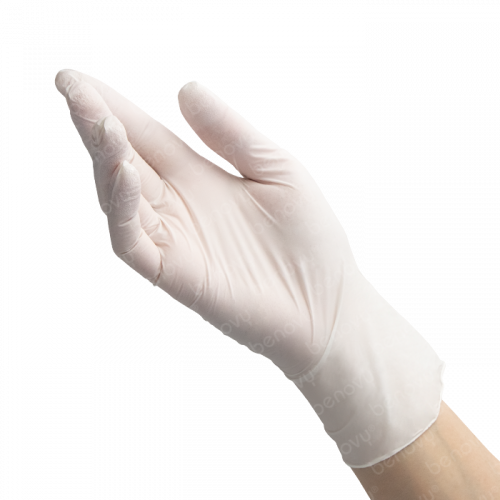 Перчатки смотровые нитриловые текстурированные на пальцах: Малайзия, Китай